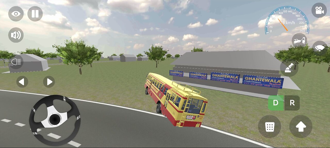 bus game new update real car game dj song