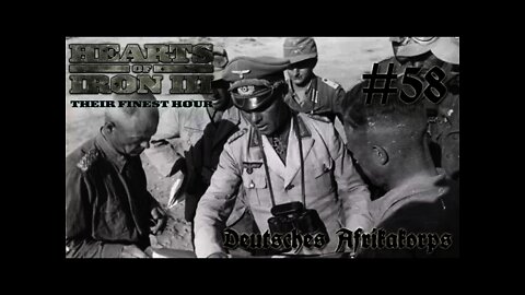 Hearts of Iron 3: Black ICE 8.6 - 58 (Germany) Deutsches Afrikakorps