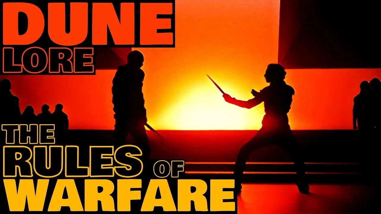 The Rules of Warfare | The Great Convention & Kanly | Dune Lore