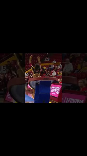 Anaya Smith 9.900 on Vault - Utah at ASU 2/20/23 #shorts