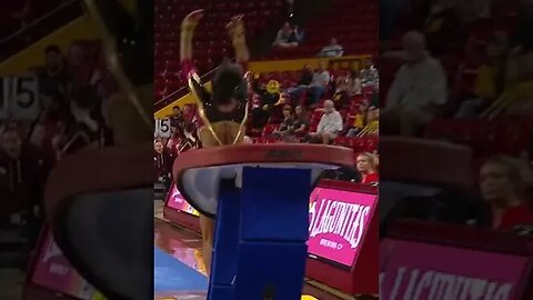 Anaya Smith 9.900 on Vault - Utah at ASU 2/20/23 #shorts