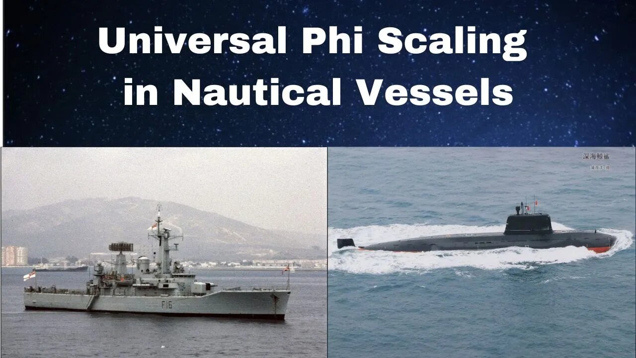 Universal Phi Scaling in Nautical Vessels