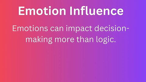 Emotion Influence