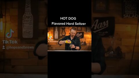 HOT DOG FLAVORED SELTZER