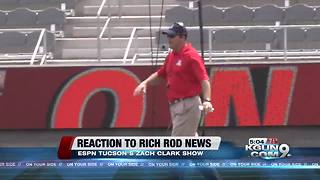 Reaction to the firing of Rich Rodriguez