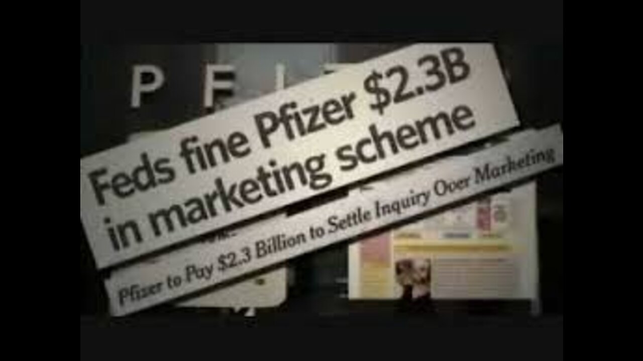 Pfizer Defrauded the American People