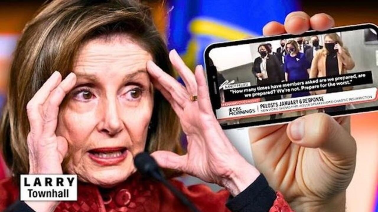 New J6 Footage Has Been Leaked… And It Doesn't Look Good For Pelosi