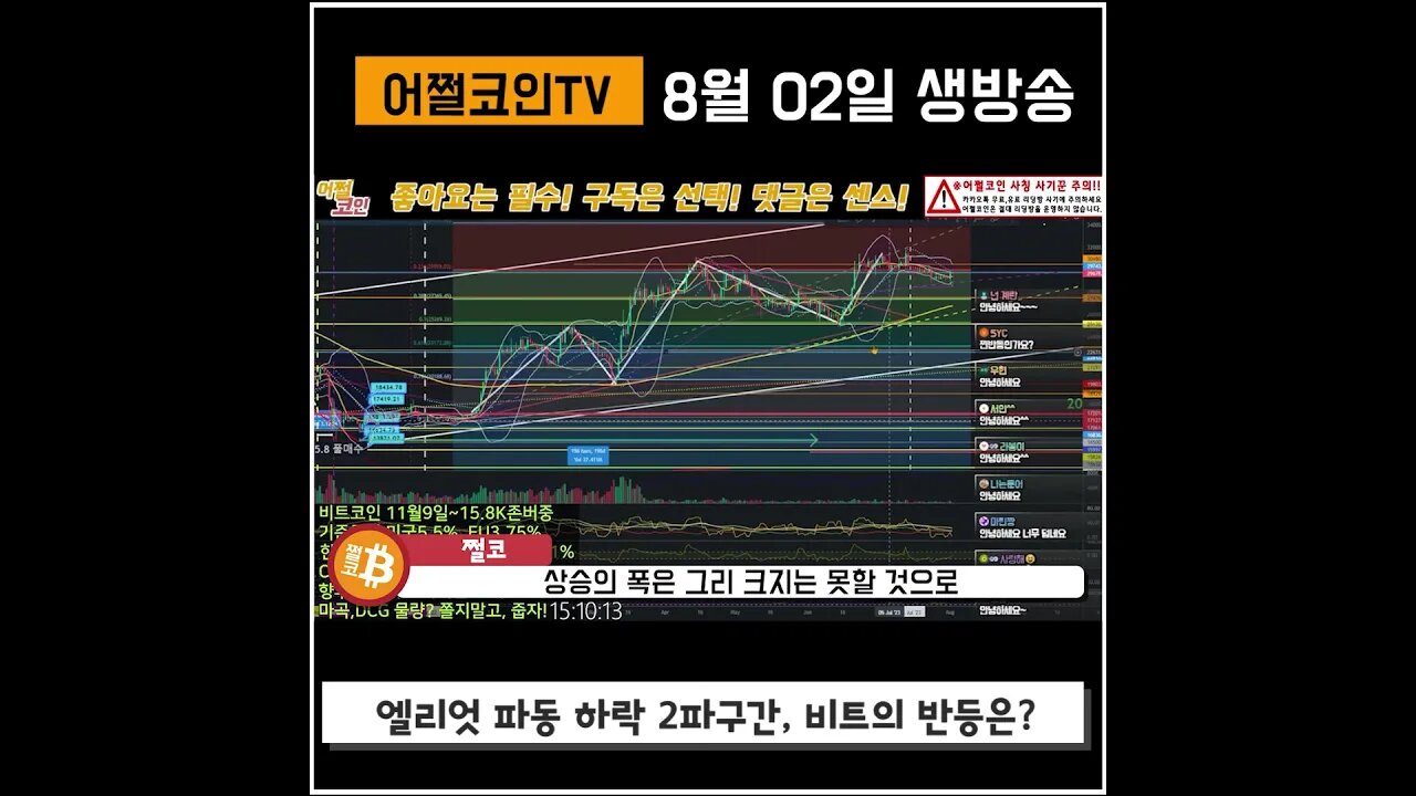 하락2파 기술적반등 기준점 30K|쩔코TV