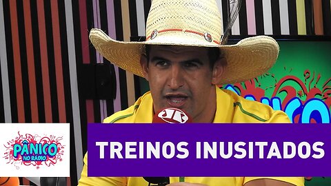 "Eu tentava arrancar a árvore do chão", Fernando Rufino sobre seus treinos | Pânico