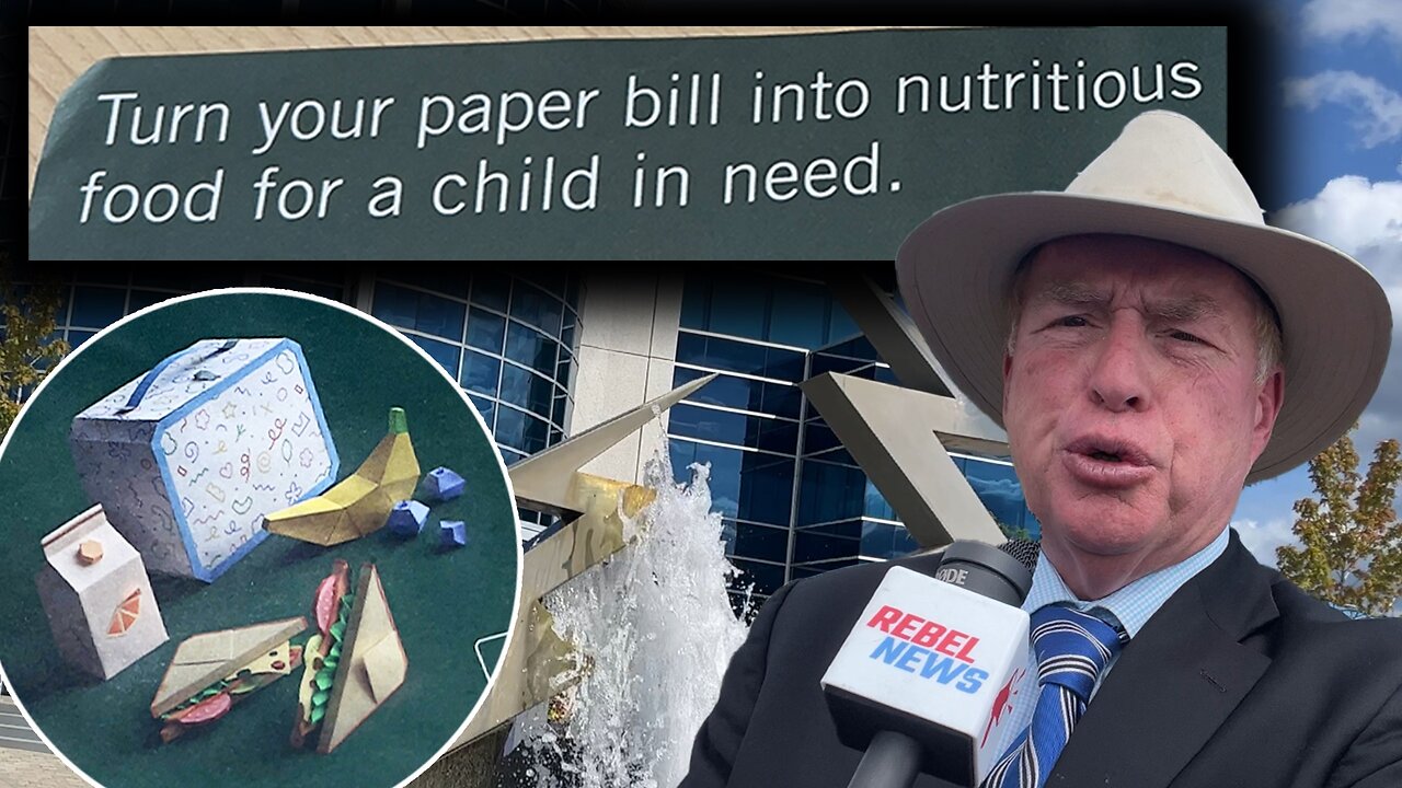 Electricity company wants to give up paper bills to temporarily feed starving children