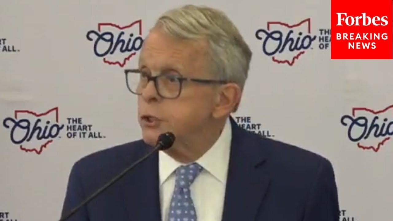 Ohio Governor Mike DeWine Delivers Remarks Announcement On Ohio's Second Innovation Hub