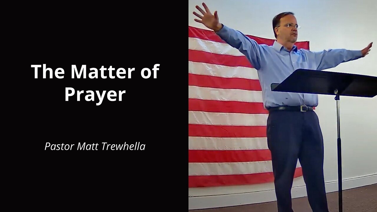 The Matter of Prayer - Why Do Christians Pray So Little & Why the Pre-Occupation With Prayer?