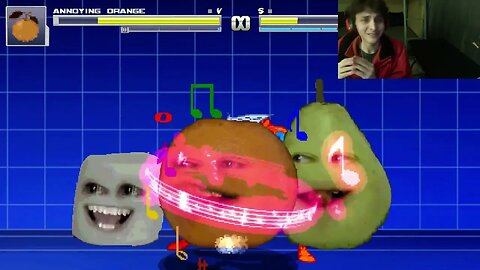 Annoying Orange VS Spider Man In An Epic Battle In The MUGEN Video Game With Live Commentary