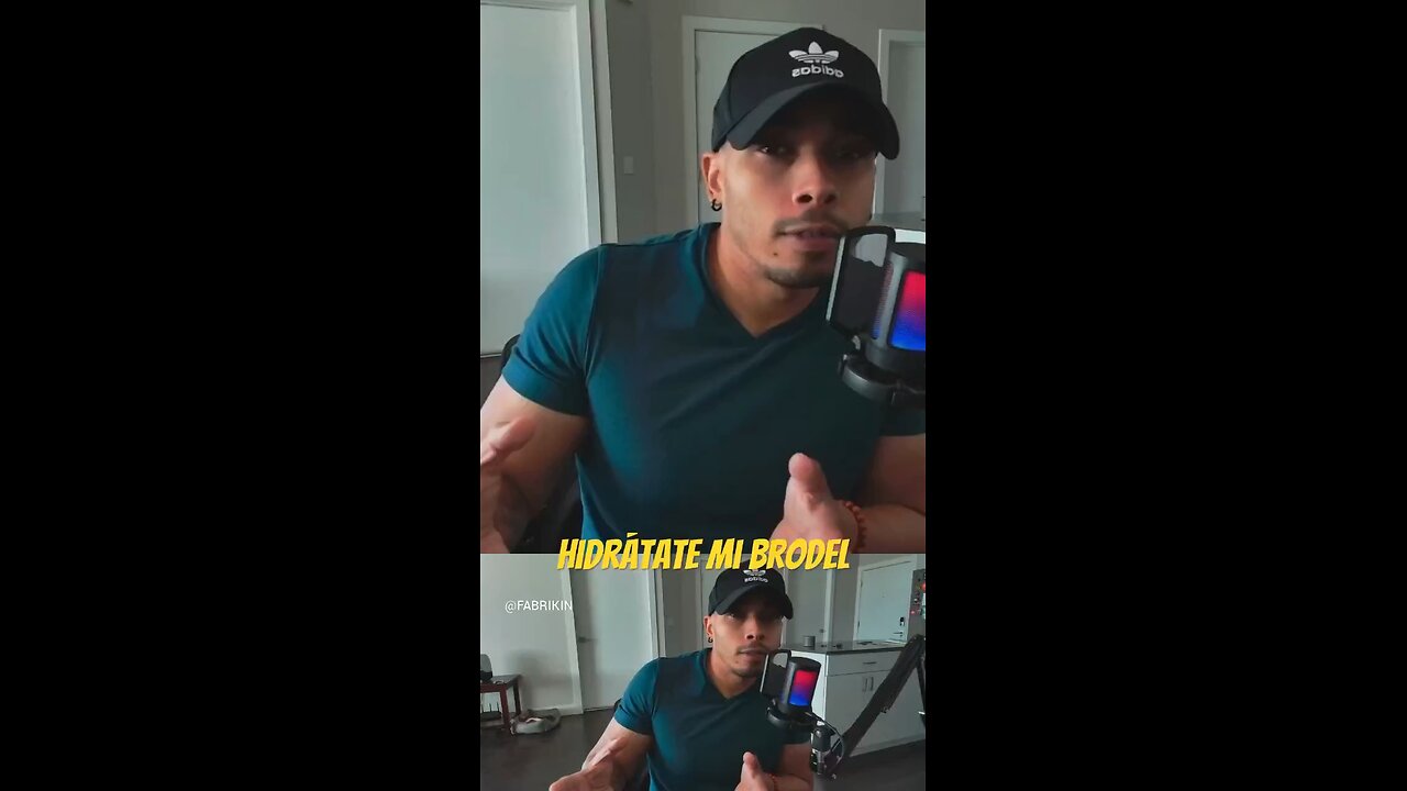 La hidratación es súper importante