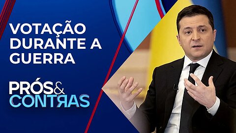 Zelensky quer que aliados arquem com custos da eleição presidencial na Ucrânia | PRÓS E CONTRAS