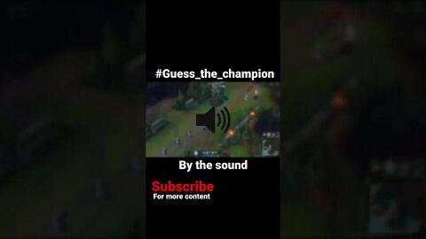 Guess the champion - League of legends | ep 3 #shorts #guess_the_champion #leagueoflegends