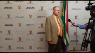 SOUTH AFRICA - Cape Town - Minister Rob Davies announces the appointment of New Bricks Business Council.(Video) (xEL)