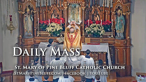 Holy Mass for Tuesday, Feb. 2, 2021