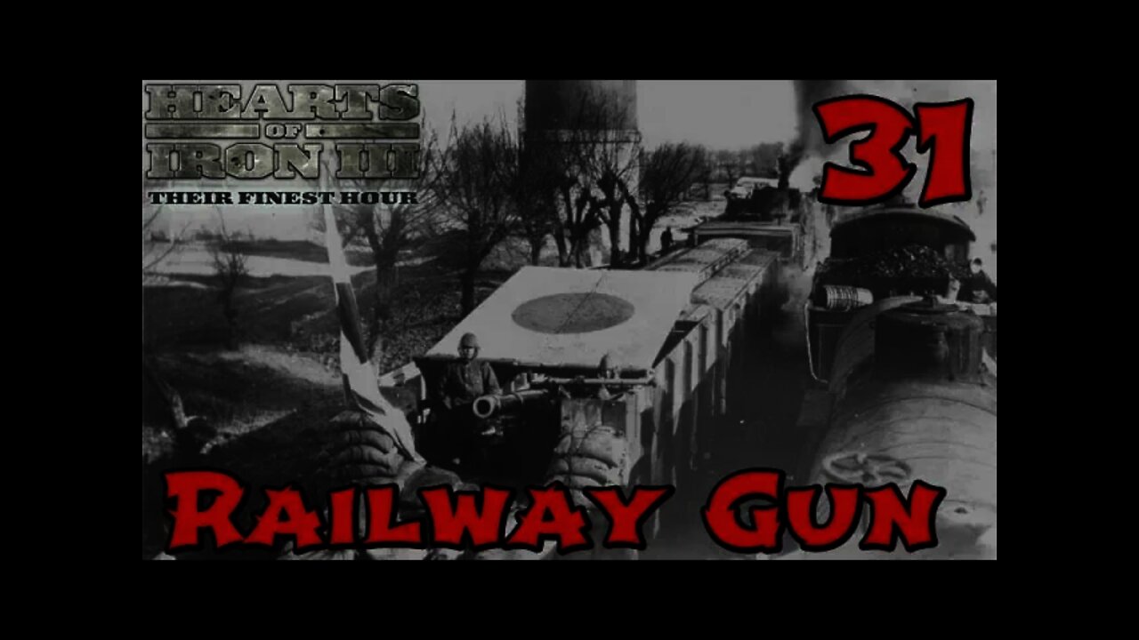 Hearts of Iron 3: Black ICE 9.1 - 31 (Japan) I use Japan's Railway gun