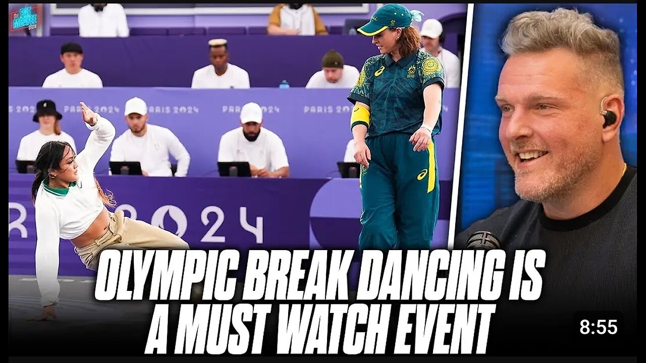 Break Dancing Debuts At The Olympics And It's Hilarious Pat McAfee Reacts