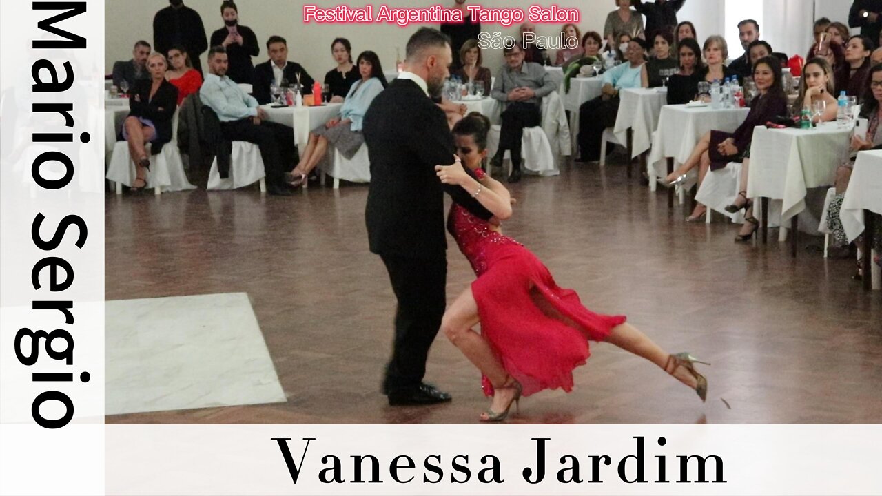 #show #tango #milonga #saopaulo Mario Sergio & Vanessa Jardim #dance A Los Amigos "Osvaldo Pugliese"