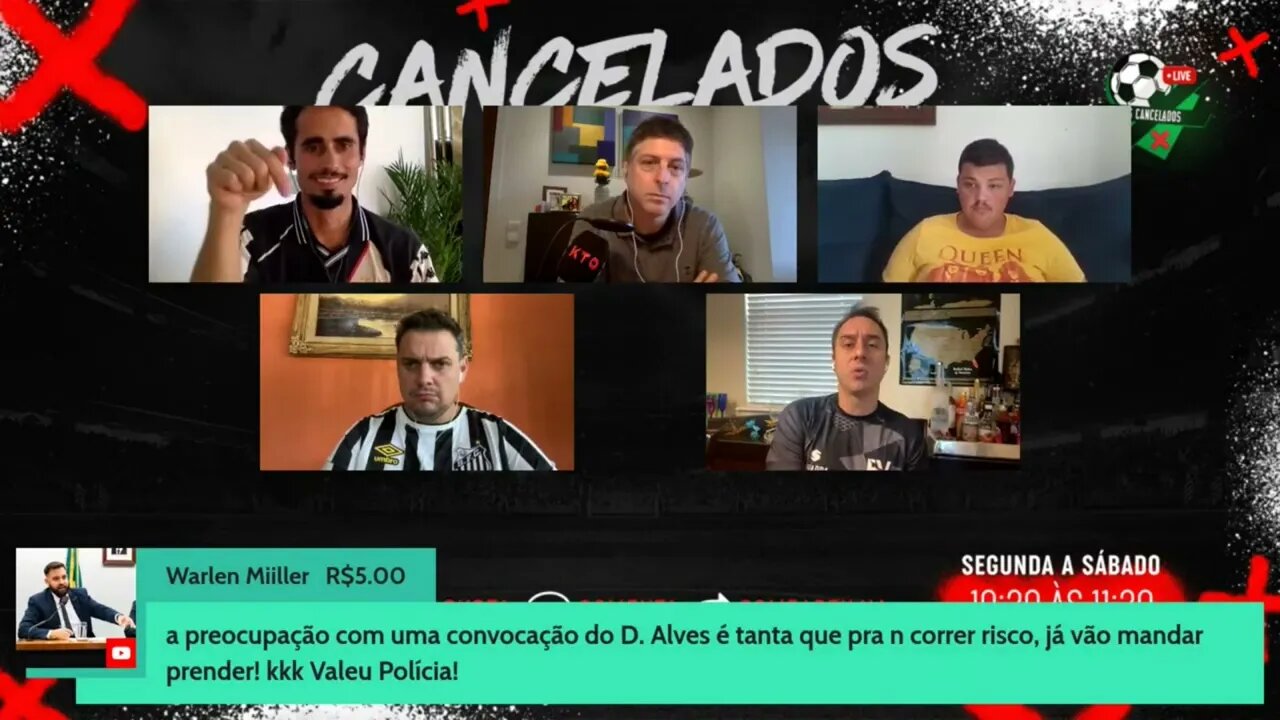 Os Cancelados 21/01/23 - Fábio Azevedo fala sobre a Internacionalização do Vasco na era SAF