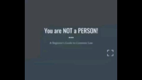 A beginners Common Law guideto removing yourself from your strawman legal fiction under maritime law
