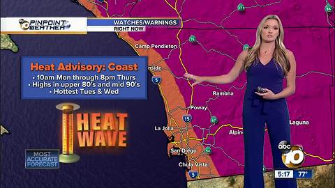 10News Pinpoint Weather with Jennifer Delacruz