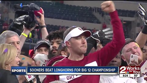 Sooners defeat Longhorns for Big 12 Championship