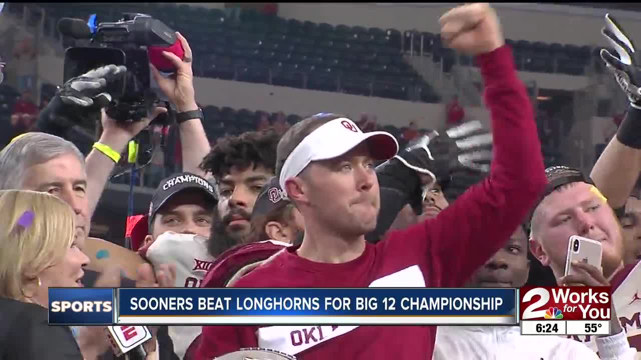 Sooners defeat Longhorns for Big 12 Championship