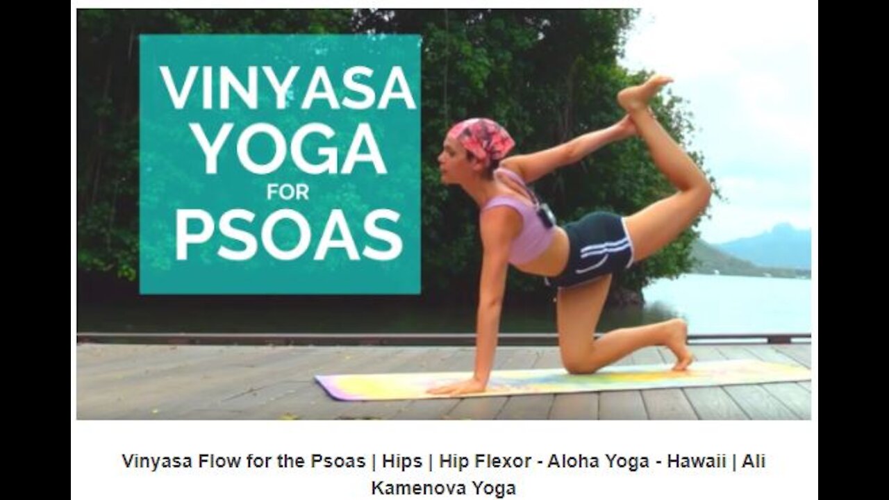 Vinyasa Flow for the Psoas | Summer Body 🔥