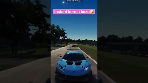 Instant Karma For Car Trying To Take Me Out #shorts #assettocorsa #simracing #forzahorizon5 #race
