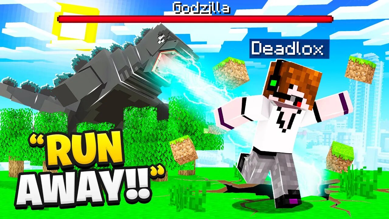 I Secretly Added the Godzilla Mod to Minecraft...