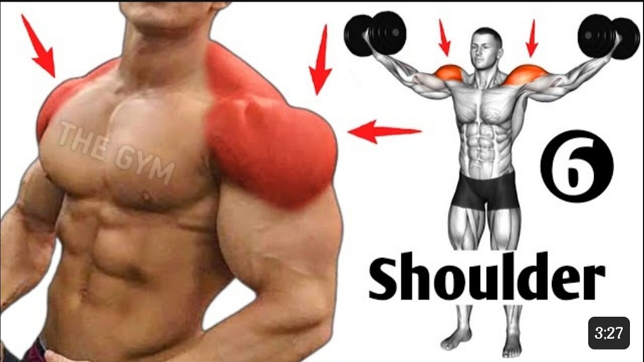6 Bigger Shoulder Workout At Gym