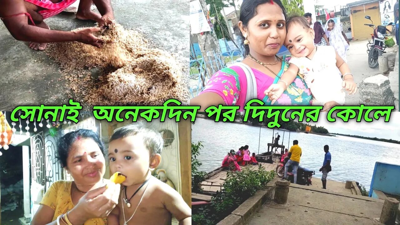 বাড়ির পাশে নেমন্তন্ন খেয়ে সোজা চলে এলাম বাপের বাড়ি #msvillagelifestyle