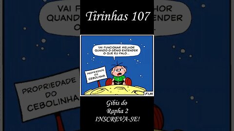 Tirinhas da Turma da Mônica nº 107 | Gibis do Rapha 2