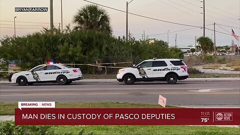 Man dies after leading deputies on foot chase, getting shocked by Taser in Pasco County