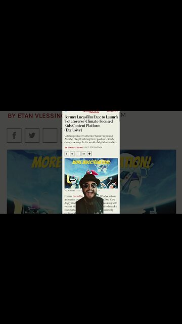 Former Disney Star Wars Executive Launches Indoctrination Network For Kids! #shorts