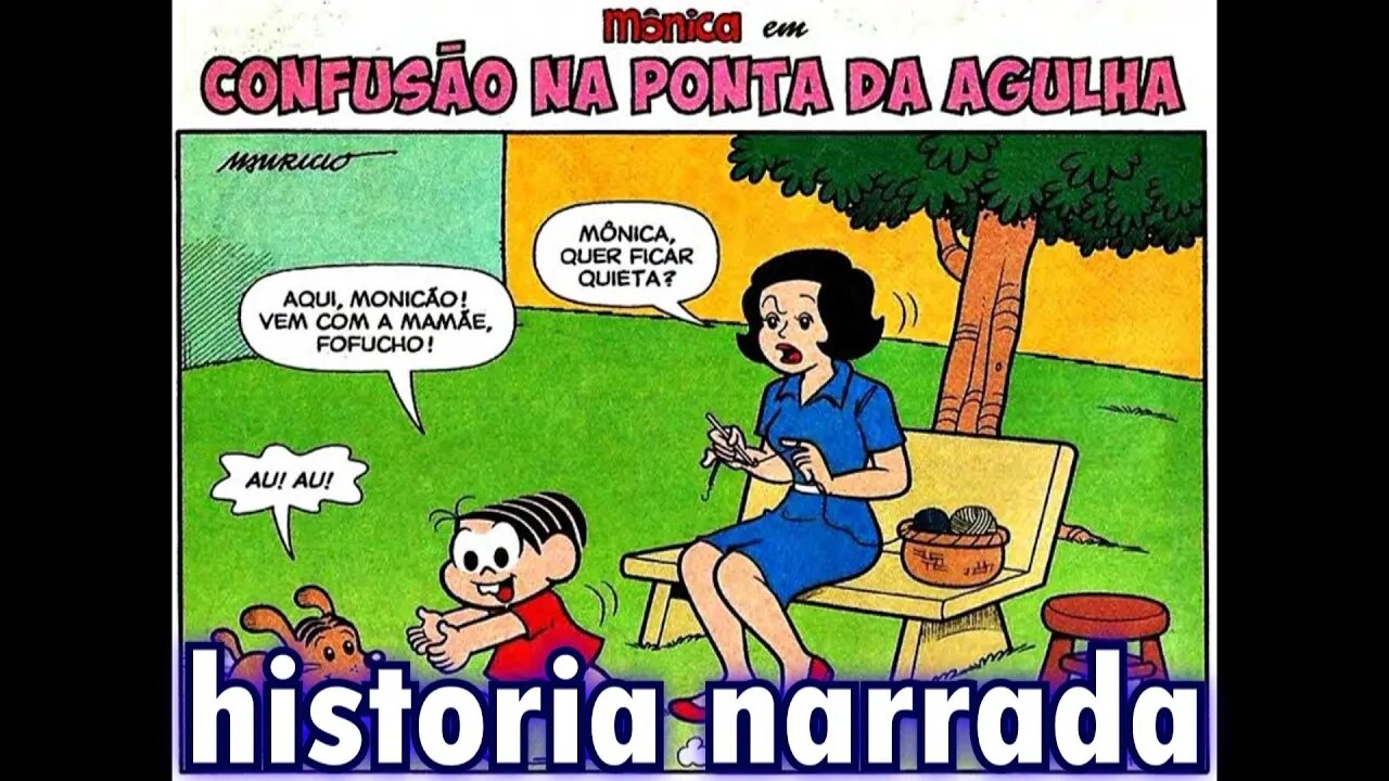 Mônica em-Confusão na ponta da agulha | Gibis do Rapha