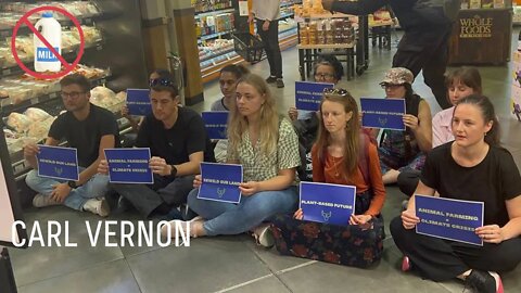 Activists block your milk