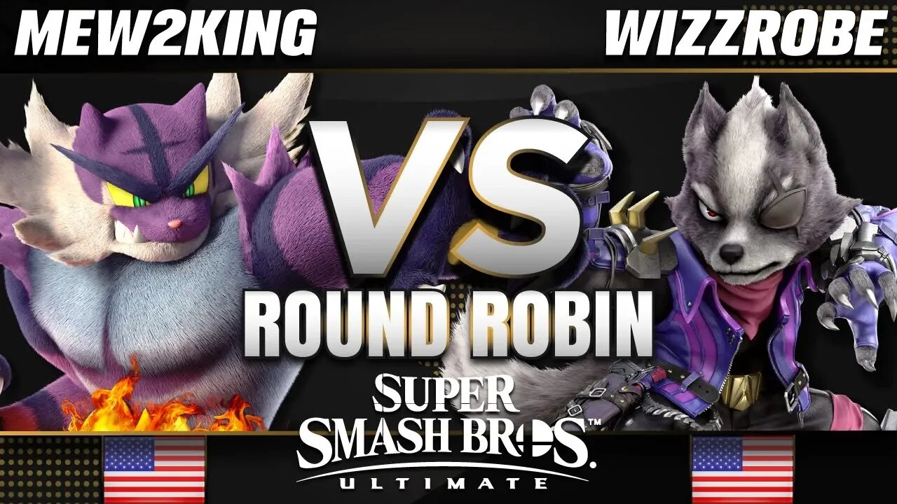 FOX | Mew2King (Wolf/Incineroar) vs. Wizzrobe (Wolf) - Smash Ultimate MVG Round-Robin