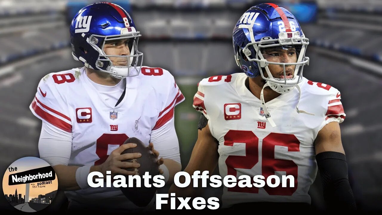 The Giants Have To Re-Sign Daniel Jones & Saquon Barkley For The Right Price This Offseason