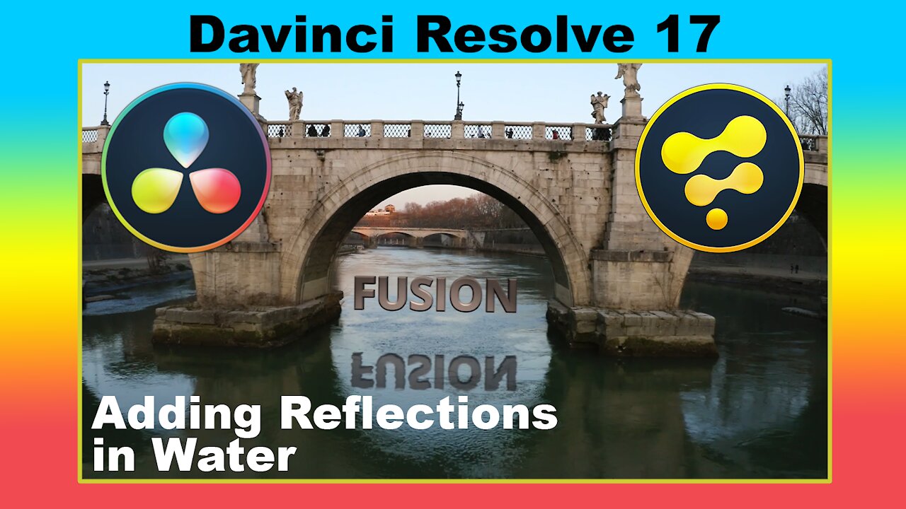 Davinci Resolve 17 - Adding Reflections in Water