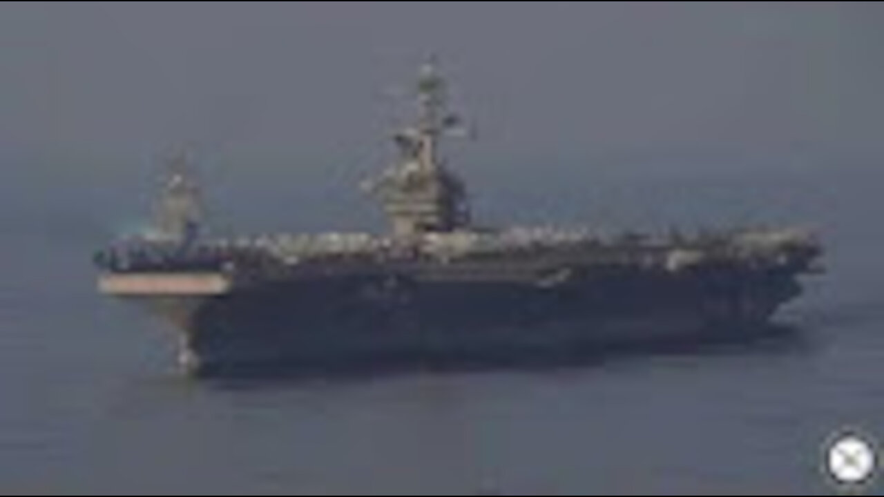 Carrier Theodore Roosevelt, Amphibious Warship Makin Island Drill in South China Sea