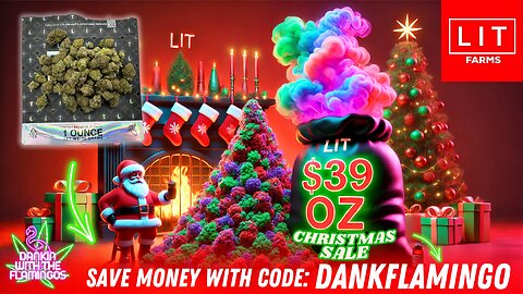 Getting Fired Up with LIT OG from LIT FARMS! Dankin With Tne Flamingos Review!!
