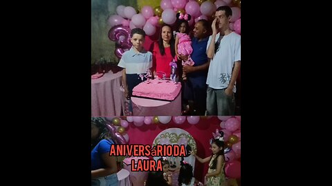 Aniversário da Laura no Sábado.10/02/1024.#jesus #amor #crianças #familia #fé