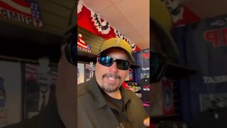TRUMP STORE IN PHILLY Patrick Collis TRUMP BUS TOUR 10-30-22 Veterans For America First Legacy PAC