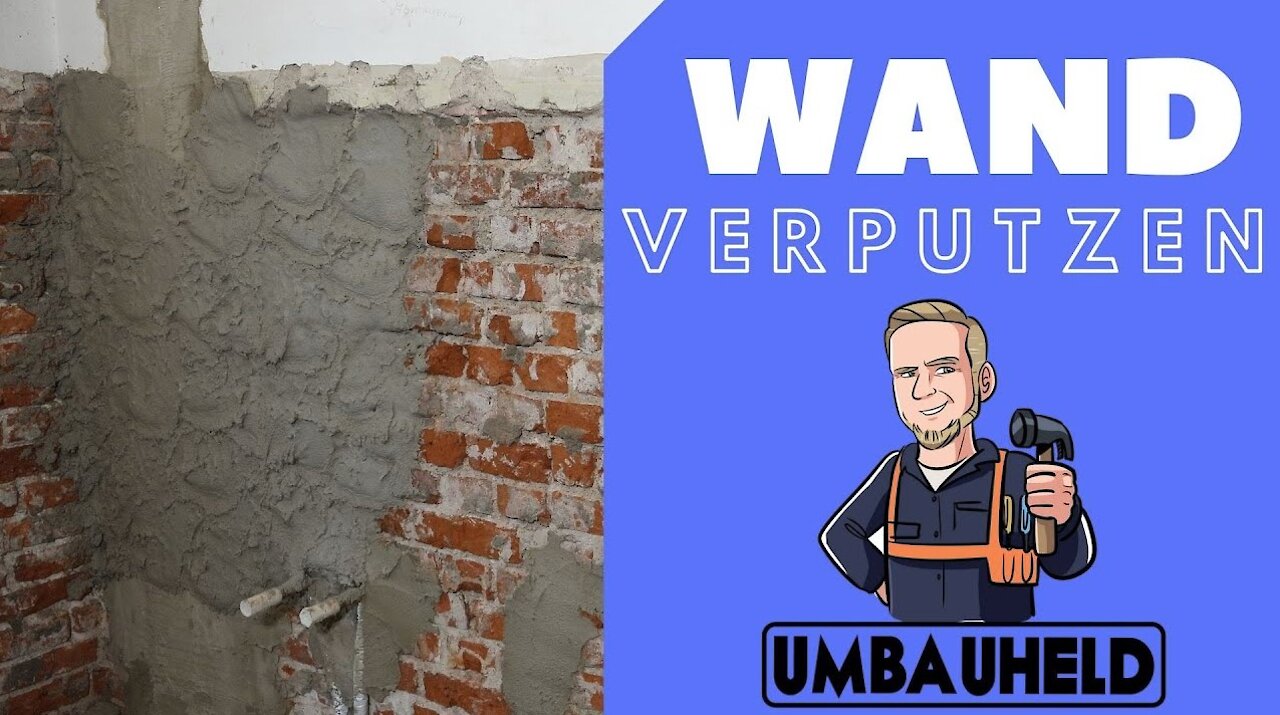 SO einfach kannst du eine Wand verputzen [DAS zeigt dir niemand]