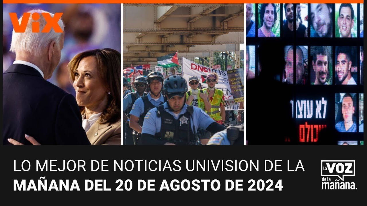 Lo mejor de Noticias Univision de la mañana | martes 20 de agosto de 2024