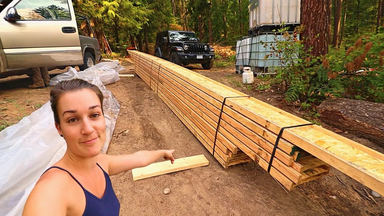 Lightening Strikes Were Dangerously Close! Adding Floor Joists to Our Home